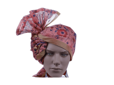 Floral print Bollywood Safa 2