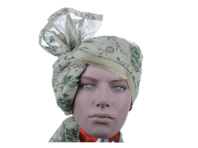 floral print Bollywood Safa 5